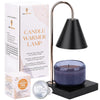 Candle Warmer Wax Melter Desk Table Lamp in Black
