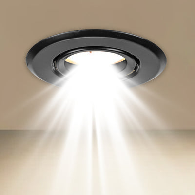 MR16 Halogen LED Spot Light Ceiling Fixture Down Light Mount W Socket GU5.3 Black