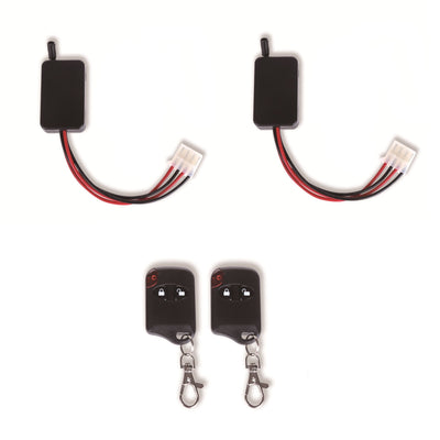 2x Remote 2x Receiver 6 Volt Double Control Wireless Power Switch Set Up To 2 Decoys 6V Battery