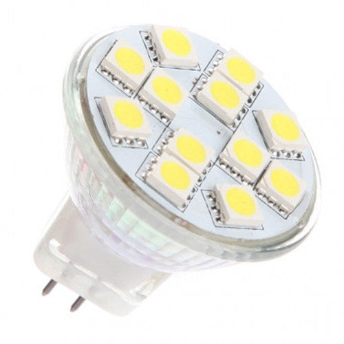 AC/DC 3W 12x cluster LED light bulb MR11 Bi Pin Lamp - Lighting
