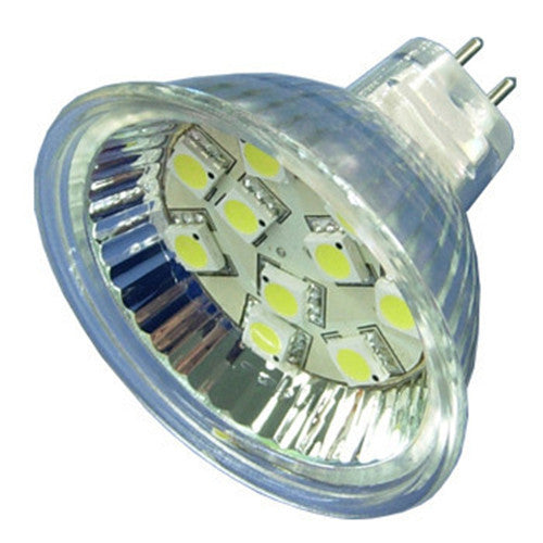 AC/DC 12V-24V 2.5W High Power LED Light Bulb MR16 GU5.3 2 Pin Spot Lam -  12VMonster Lighting
