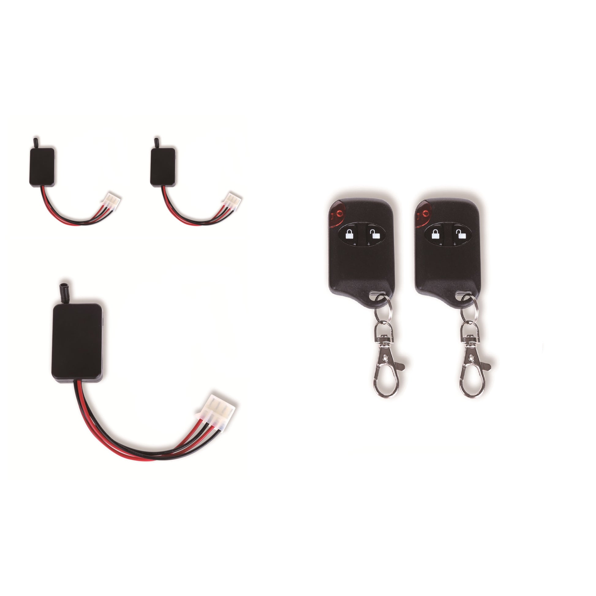 2x Remote 3x Receiver 6 Volt Triple Receiver Control Wireless 