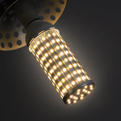 33W 123x 5730 LED Screw Light Bulb Wide Range 12V-60V Flexible Voltage