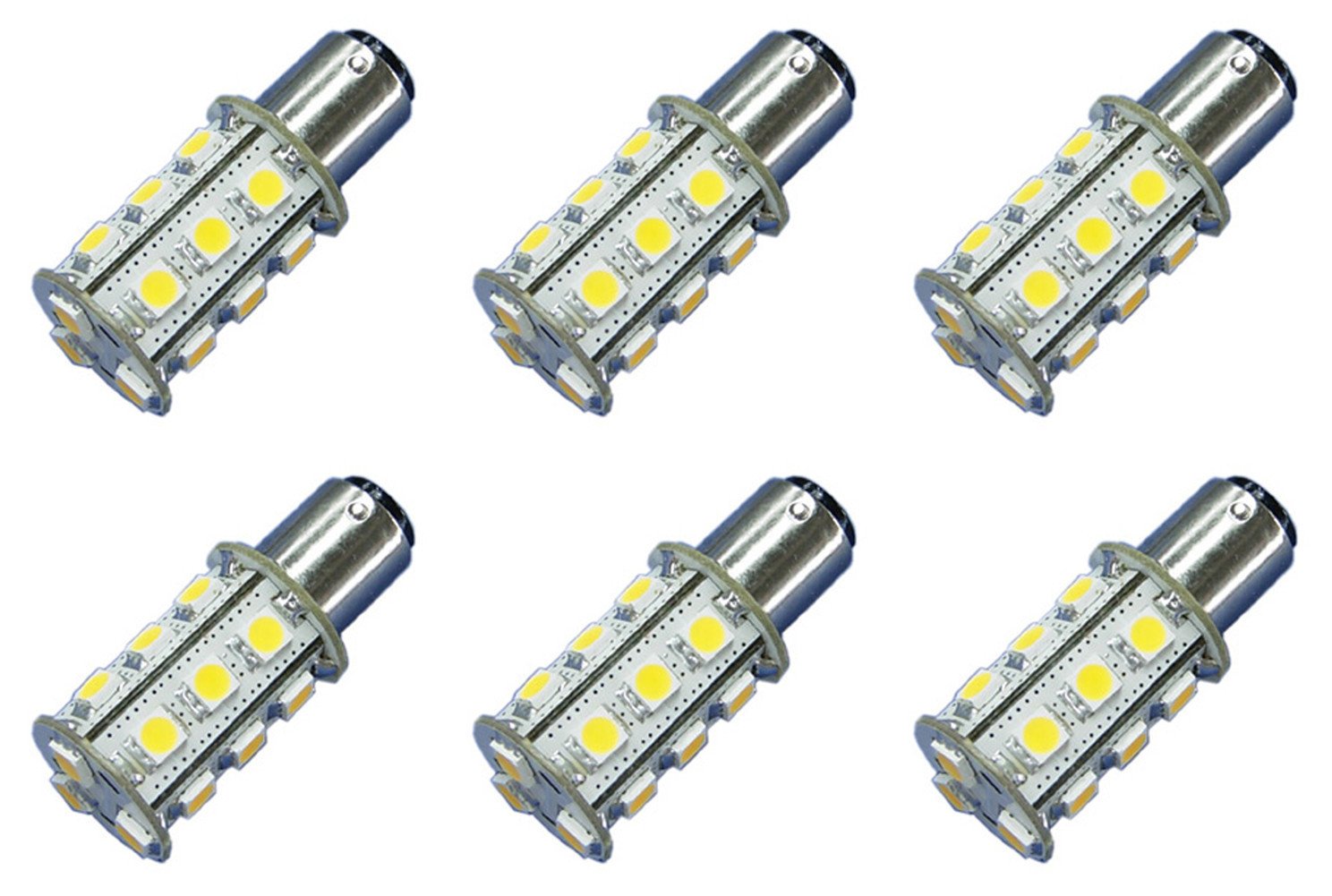 67 LED Light Bulb - (12) SMD LED Tower - BA15S Base