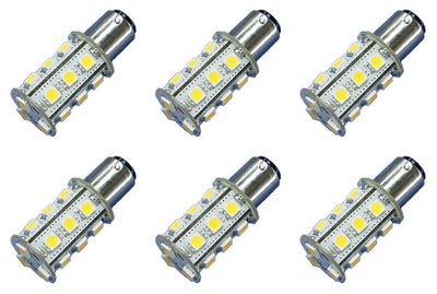 12V-24V DC Tower LED Light Bulb BA15d 1157 Mini BC Blinker Lamp