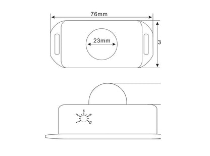 DC 12 Volt - 24 Volt 6A IR Motion Sensor