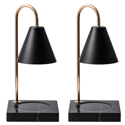 Create Ambiance With Scent and Lighting I Candle Warmer Wax Melter Desk Table Lamp in Black