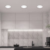 MR16 Flush Swivel Halogen LED Mount Bracket Fixture Matte White Spot Light Bulb Holder