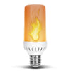 Flame Effect DC 12 Volt LED Fire Light Bulb Flaming Flicker E26 E27 Lamp