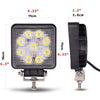 Tractor Trailer Work Spot Flood LED Lamps I Waterproof Aluminum Housing