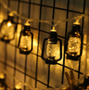Mini Floating Oil Lantern USB String Light Rope Hanging Oil Lamp