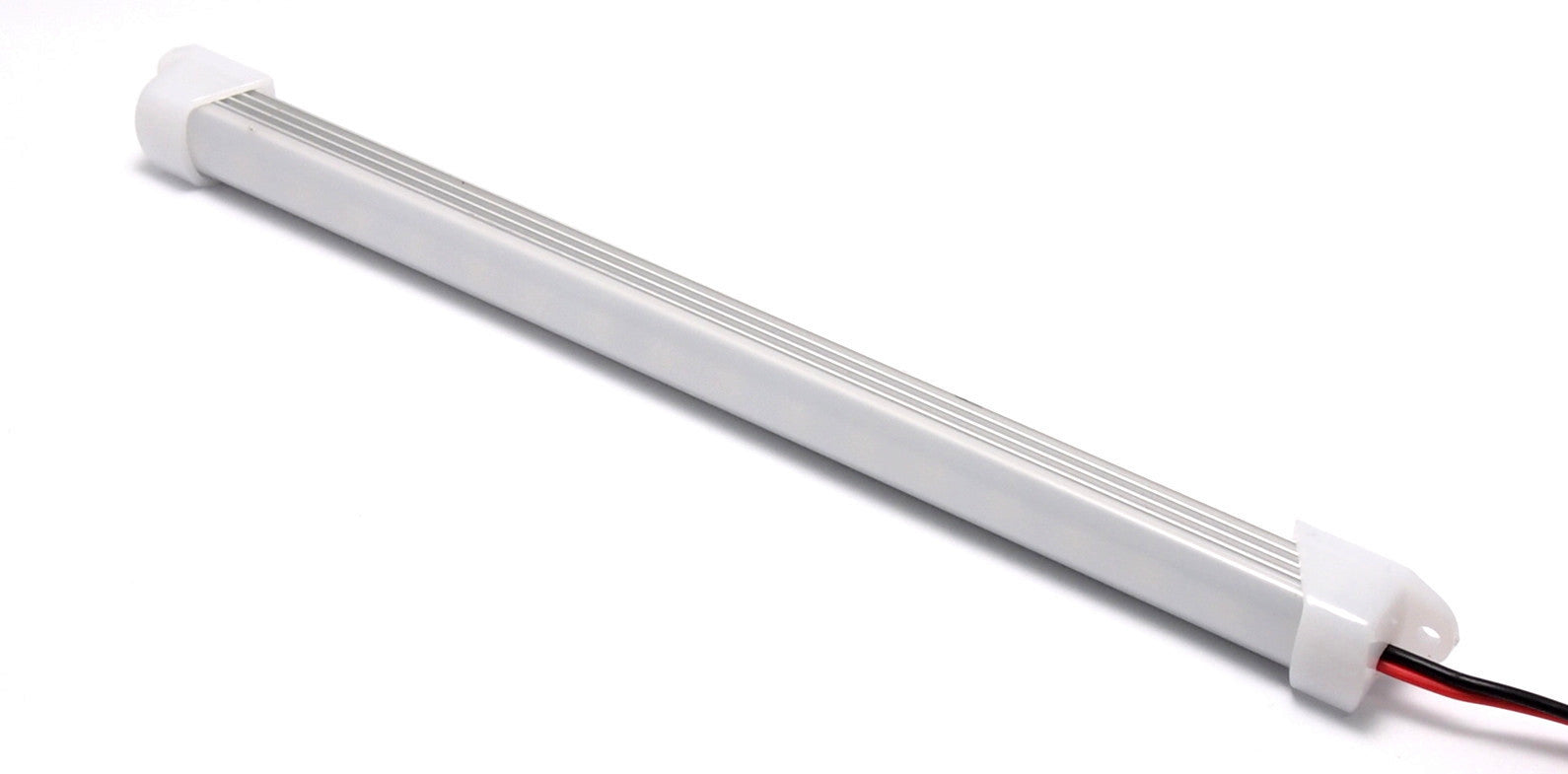 Light-Weight and Compact Warm White DC 12 Volt Lighting LED 10.5 Light Bar Lamp Strip On Off Power Switch On Wire Kitchen Work Bench Under-Cabinet