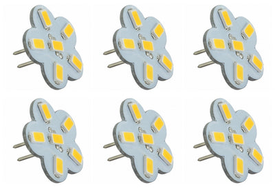 G4 JC 3 Watt LED 12V-24V 3W LED Replacement Light Bulb 2 Pin Solar Marine Systems