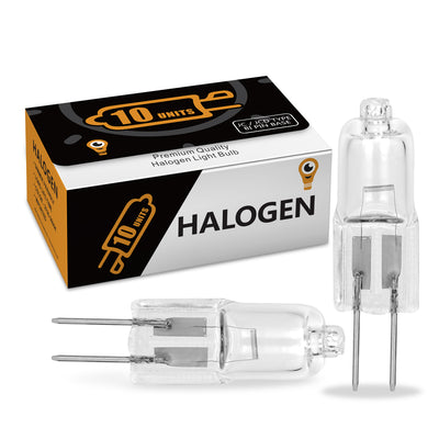 G4 35W Halogen JCD Spot Light Bulbs I Replacement 12V Lighting I 10 Pack