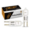 G4 Frosted Lense 20W 12V Halogen Light Bulb JC Spotlight Replacement I 10 Pack