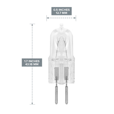 GY6.35 Clear 12V 20W 35W 50W Halogen Light Bulb Landscape Lighting I 10 PACK