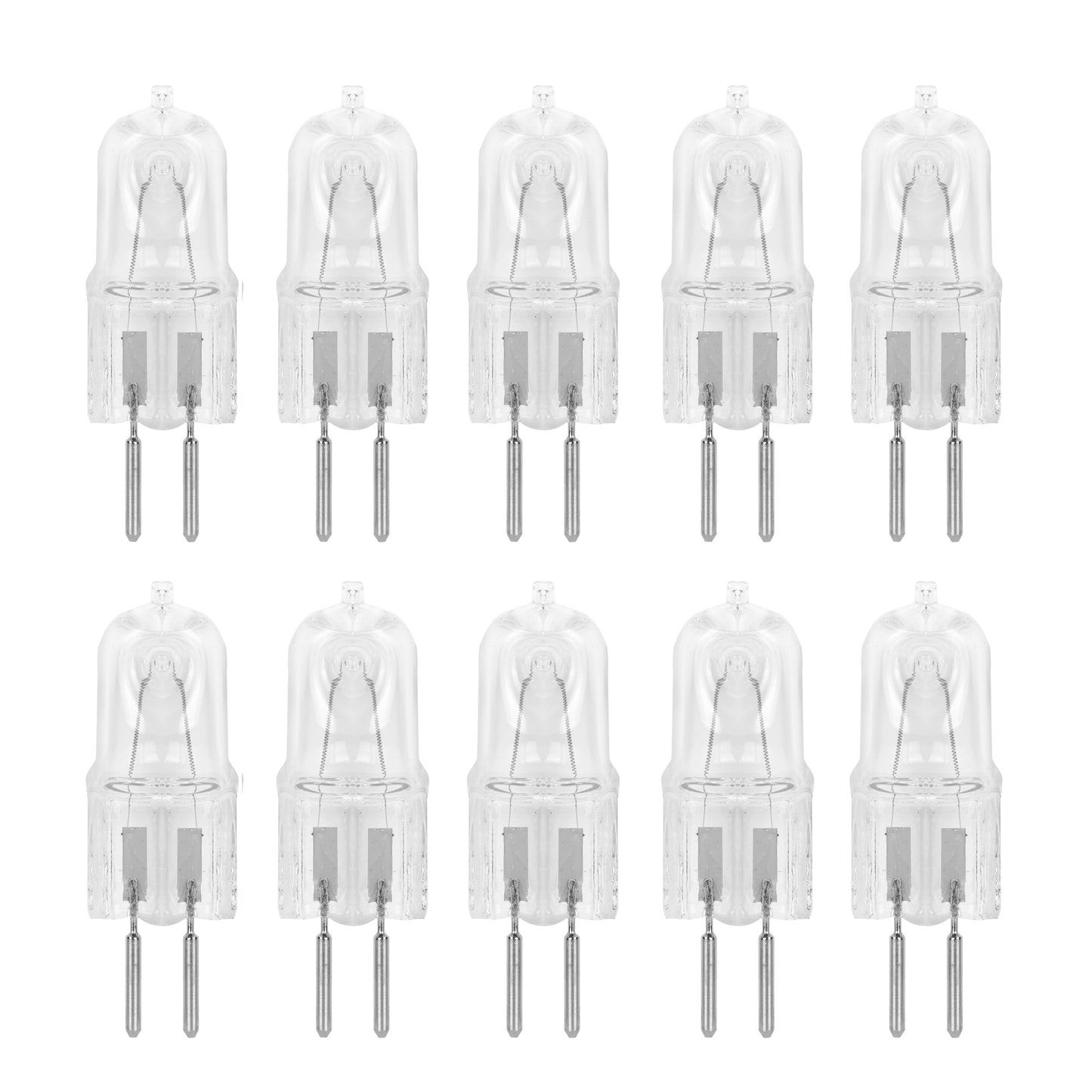 GY6.35 Clear 12V 20W 35W 50W Halogen Light Bulb Landscape Lighting I 10 PACK