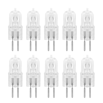 GY6.35 Clear 12V 20W 35W 50W Halogen Light Bulb Landscape Lighting I 10 PACK