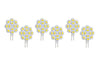 G4 JC 12V-24V 6 Watt 12x 5630 LED Light Bulb 2 Pin Motor Home Marine Lamp