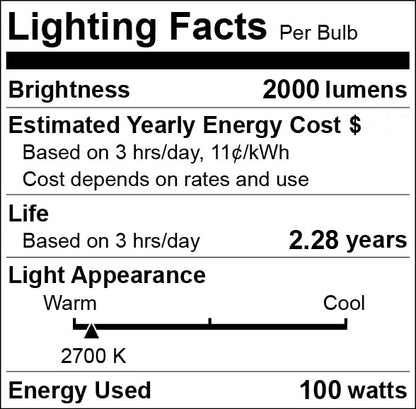 JD Type E11 MES Halogen Tungsten Light Bulb 120V 240V 75W 100W Replacement - 10 Pack