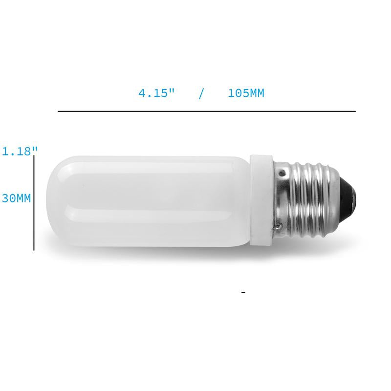 JDD 75W 150W FSR Dimmable Halogen Light Bulb Frosted Lense E26 120V