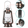 Rustic Finish Classic Oil Lantern Light Bulb Lamp l Electric Lantern With Flame Bulb
