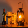 Rustic Finish Classic Oil Lantern Light Bulb Lamp l Electric Lantern With Flame Bulb