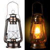 Rustic Finish Classic Oil Lantern Light Bulb Lamp l Electric Lantern With Flame Bulb