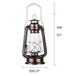 Rustic Finish Classic Oil Lantern Light Bulb Lamp l Electric Lantern With Flame Bulb