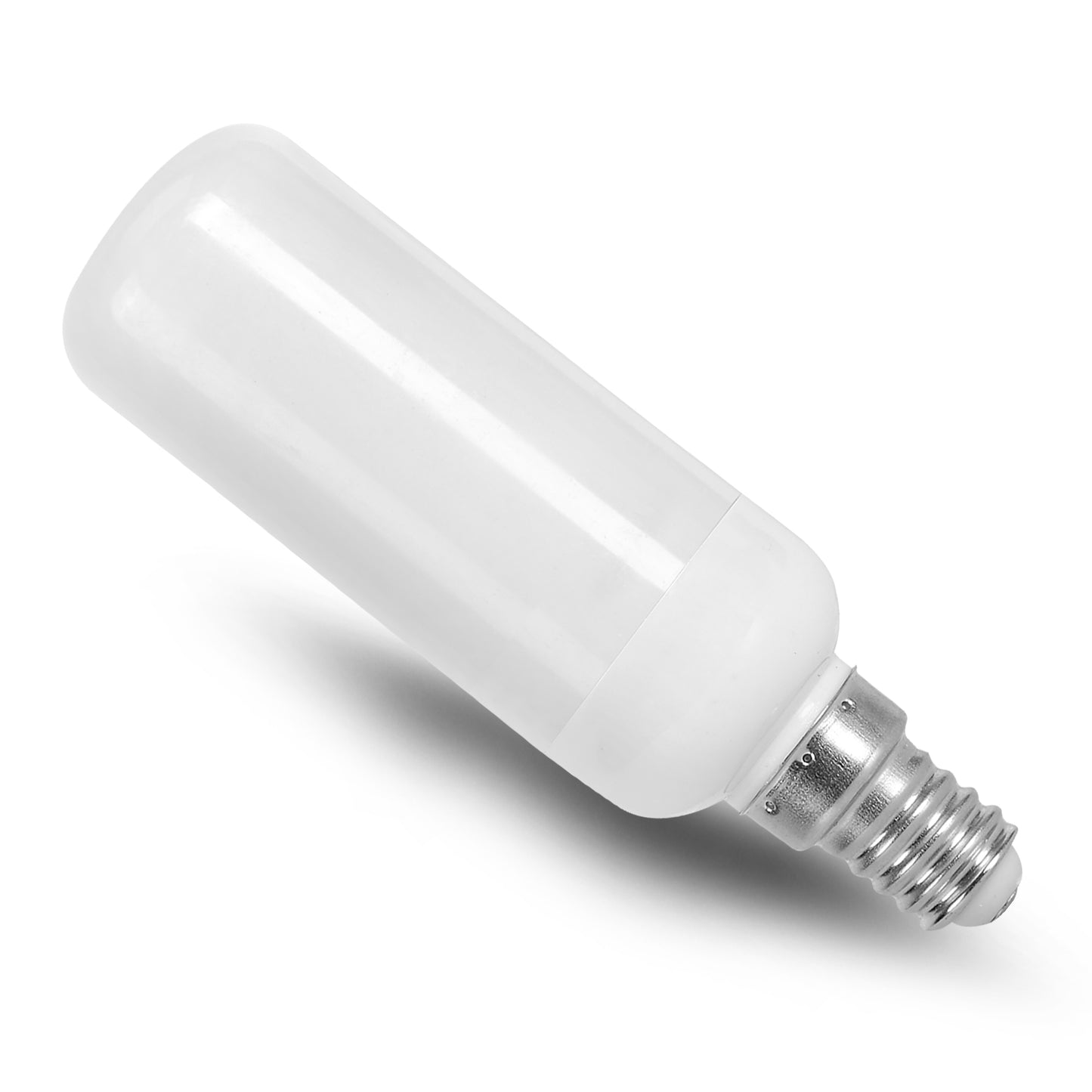 120V 240V Flame JDD Tubular Shape LED Fire Candle Light Bulb Flaming Flicker E12 E14