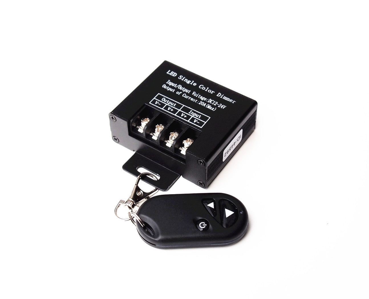 Opgive Piping overfladisk 20 AMP DC 12V-24V LED Wireless Keychain Remote Control - 12VMonster Lighting