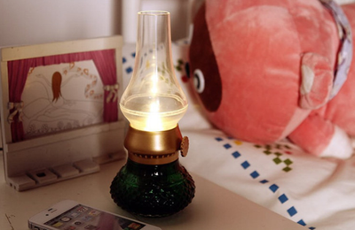 USB Oil Lantern Theme Night Light Arabia Style I Portable
