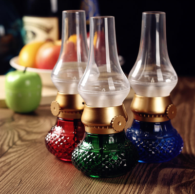USB Oil Lantern Theme Night Light Arabia Style I Portable
