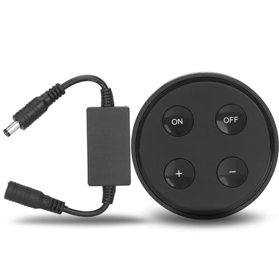 DC 5V-36V Wireless LED Light Strip Dimmer + On Off Switch 5A 2.1mm Connector