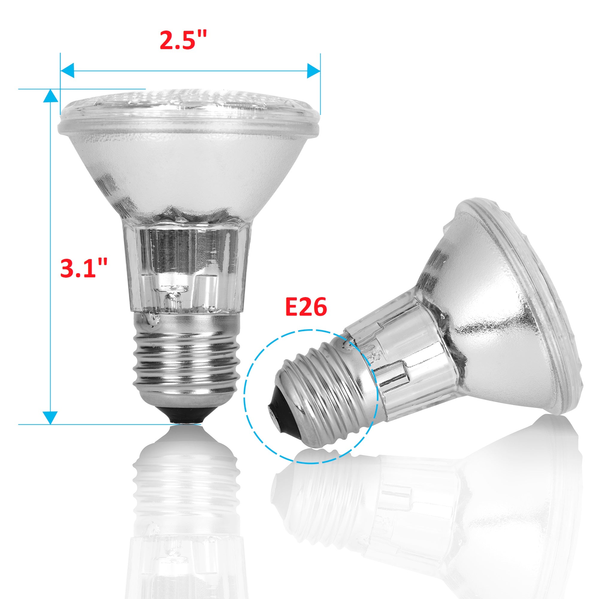 Par20 Halogen Light Bulb Value 3 6 15