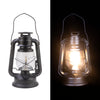 Matte Black Classic Oil Lantern Light Bulb Lamp l Electric Vintage Vibe