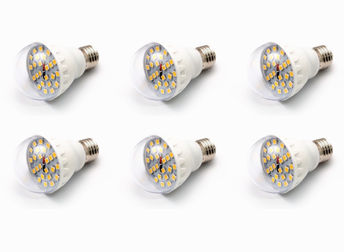 24x 5050 12V 5.5W LED Light Bulb E26 E27 BC Base Solar DC Lamp 12 volt Caravan