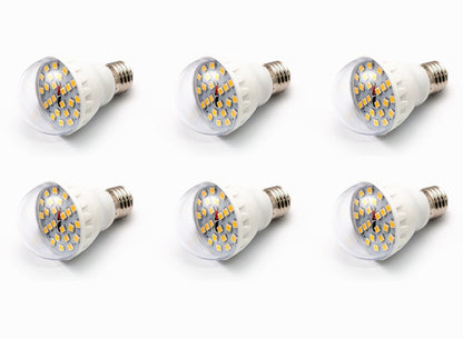 24x 5050 12V 5.5W LED Light Bulb E26 E27 BC Base Solar DC Lamp 12 volt Caravan