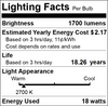 18W 3528 Chip DC 12 Volt - 24 Volt LED Light Bulb E26 1700+ Lumen