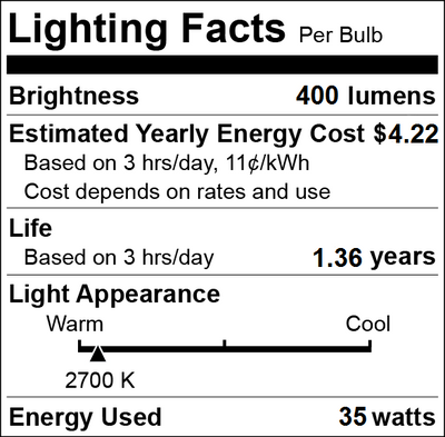 PAR20 35W Ceiling Recessed Light Bulb Halogen Lamp Value Pack E26 120V