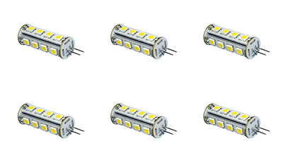 JC G4 12V-24V 3W 5050 LED Light Bulb GX4 G4 lamp 12 24 volt JC 8V-30V