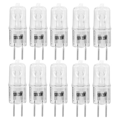 G5.3 JCD Clear T3 T4  Halogen Light Bulb Capsule Spot Lamp 120V I 10 Pack