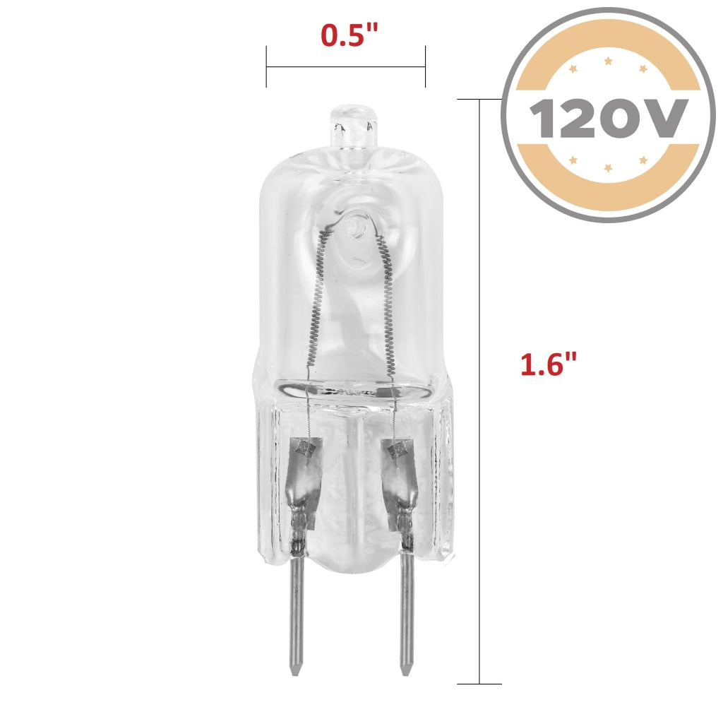 Ampoule halogène G8 - 100 W - 120 V - Bi-pin - Paquet de 2