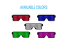 USB LED Dancing Groove Party Glasses - Awesome Music Festival Attention Light Effects
