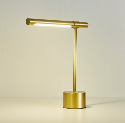 Modern Gold Bankers Desk Lamp LED Table Light I Styling Designer Office Homes