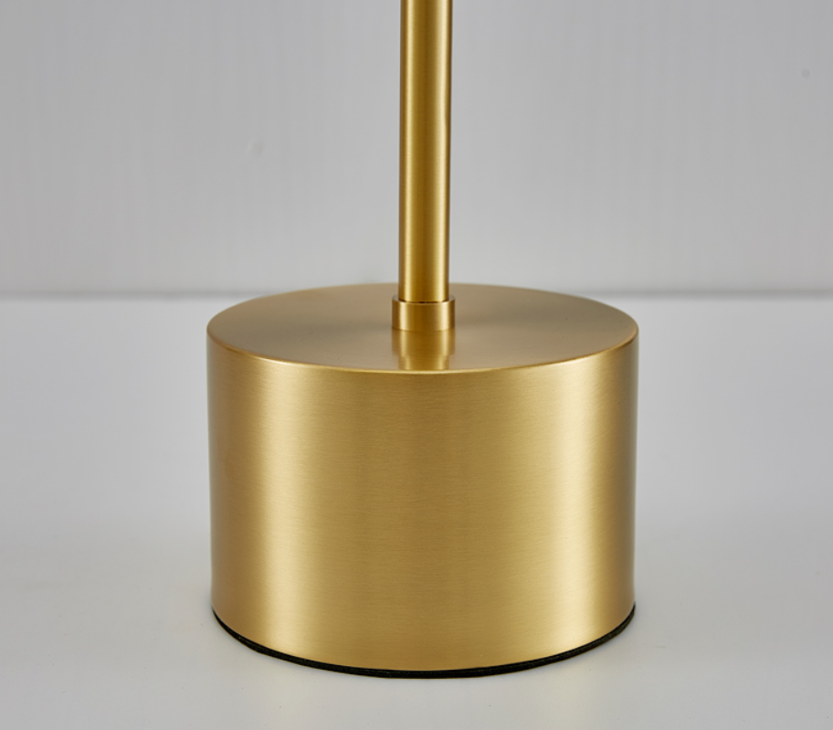 Modern Gold Bankers Desk Lamp LED Table Light I Styling Designer Office Homes