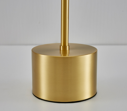 Modern Gold Bankers Desk Lamp LED Table Light I Styling Designer Office Homes