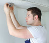 MR16 Flush Swivel Halogen LED Mount Bracket Fixture Matte White Spot Light Bulb Holder