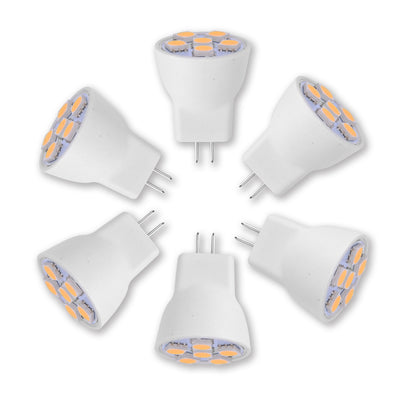 MR8 Mini Halogen Spot Light Bulb 25mm 1" Diameter Small Recessed Fixtures 12V