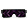 USB LED Dancing Groove Party Glasses - Awesome Music Festival Attention Light Effects